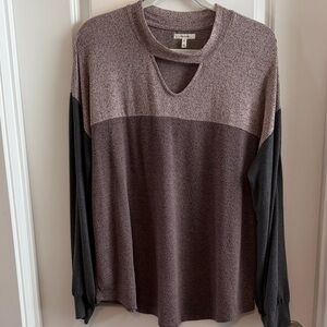 Maurices Heathered Knit Top